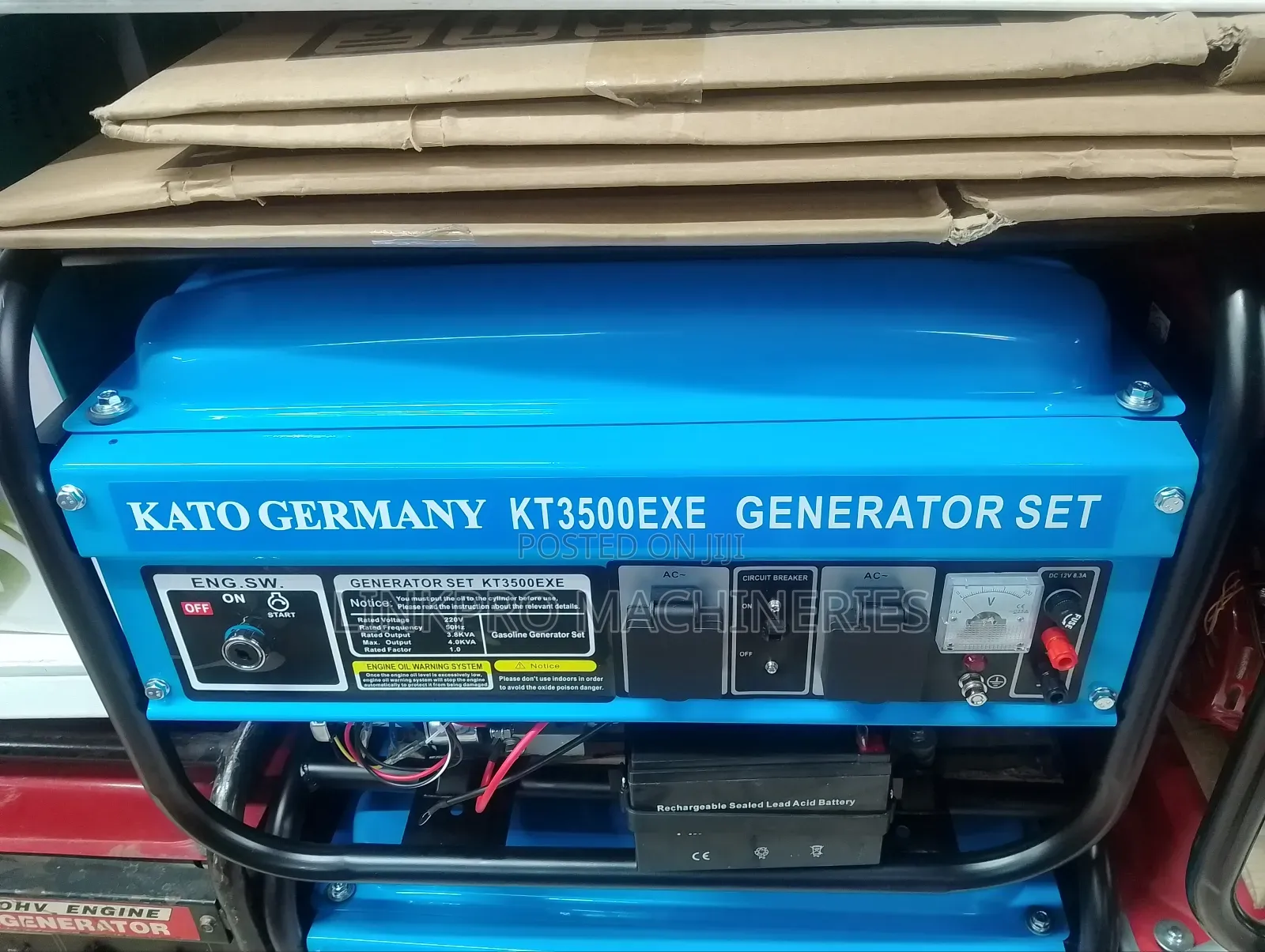 3.8kva Kato Germany Kt3500exe Petrol Generator