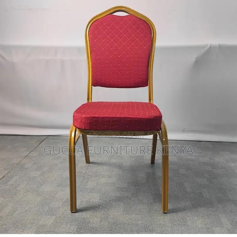 Red Commercial Hall Event Banquet Chair