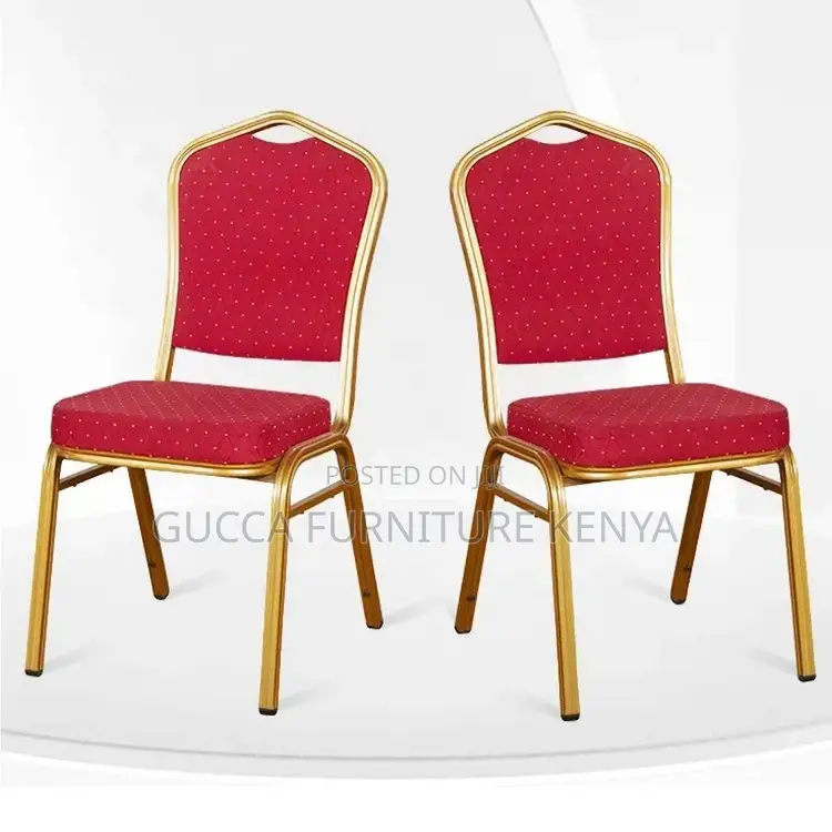 Red Commercial Hall Event Banquet Chair