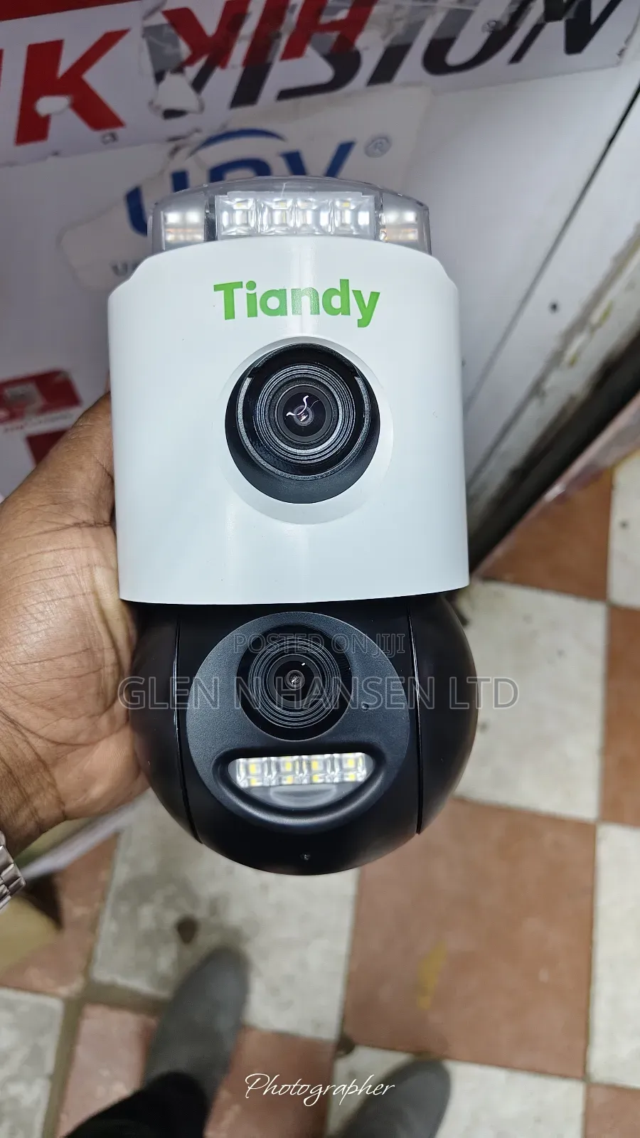 Tiandy 3mp Dual Lense PTZ Outdoor Camera