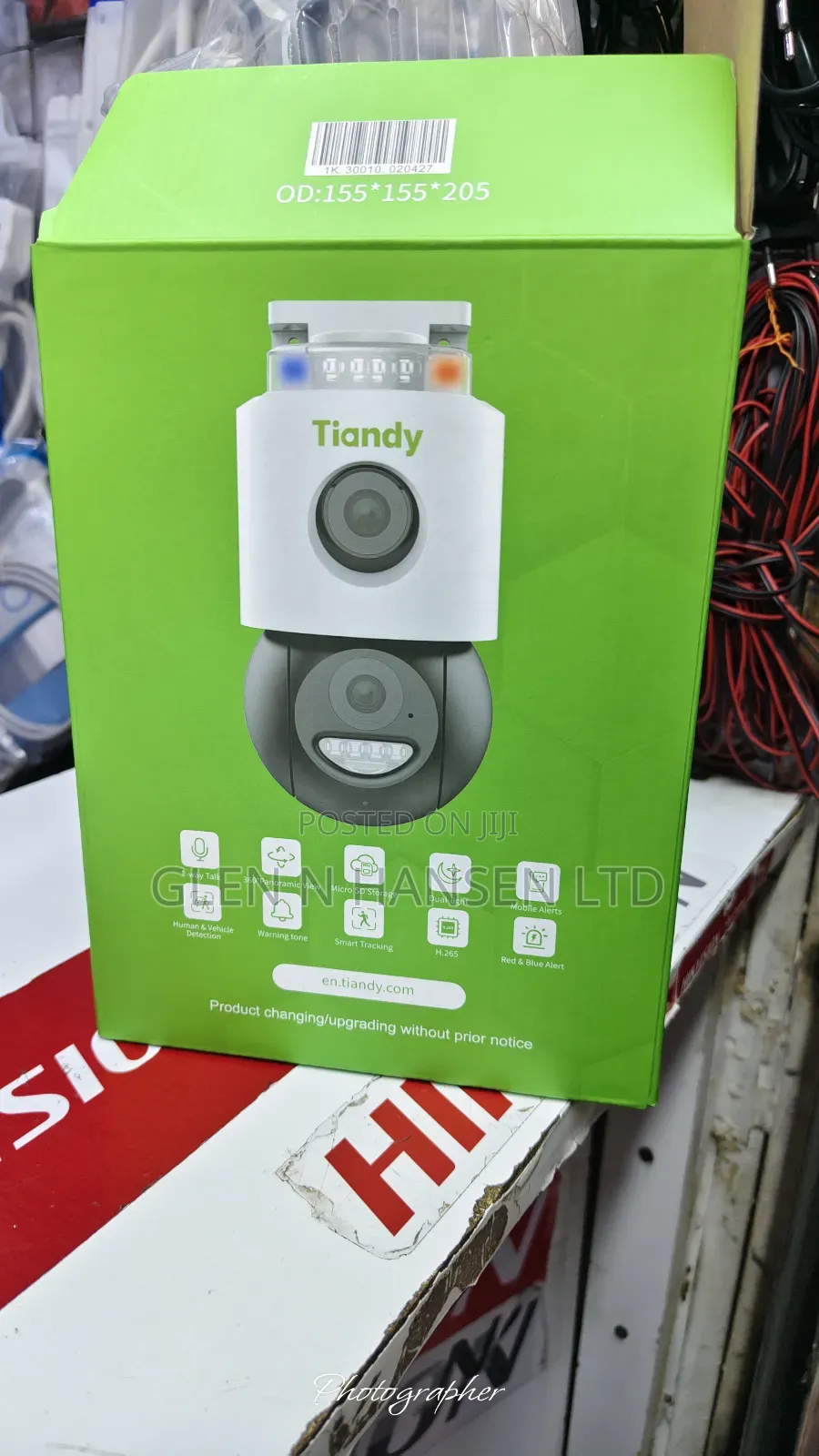 Tiandy 3mp Dual Lense PTZ Outdoor Camera