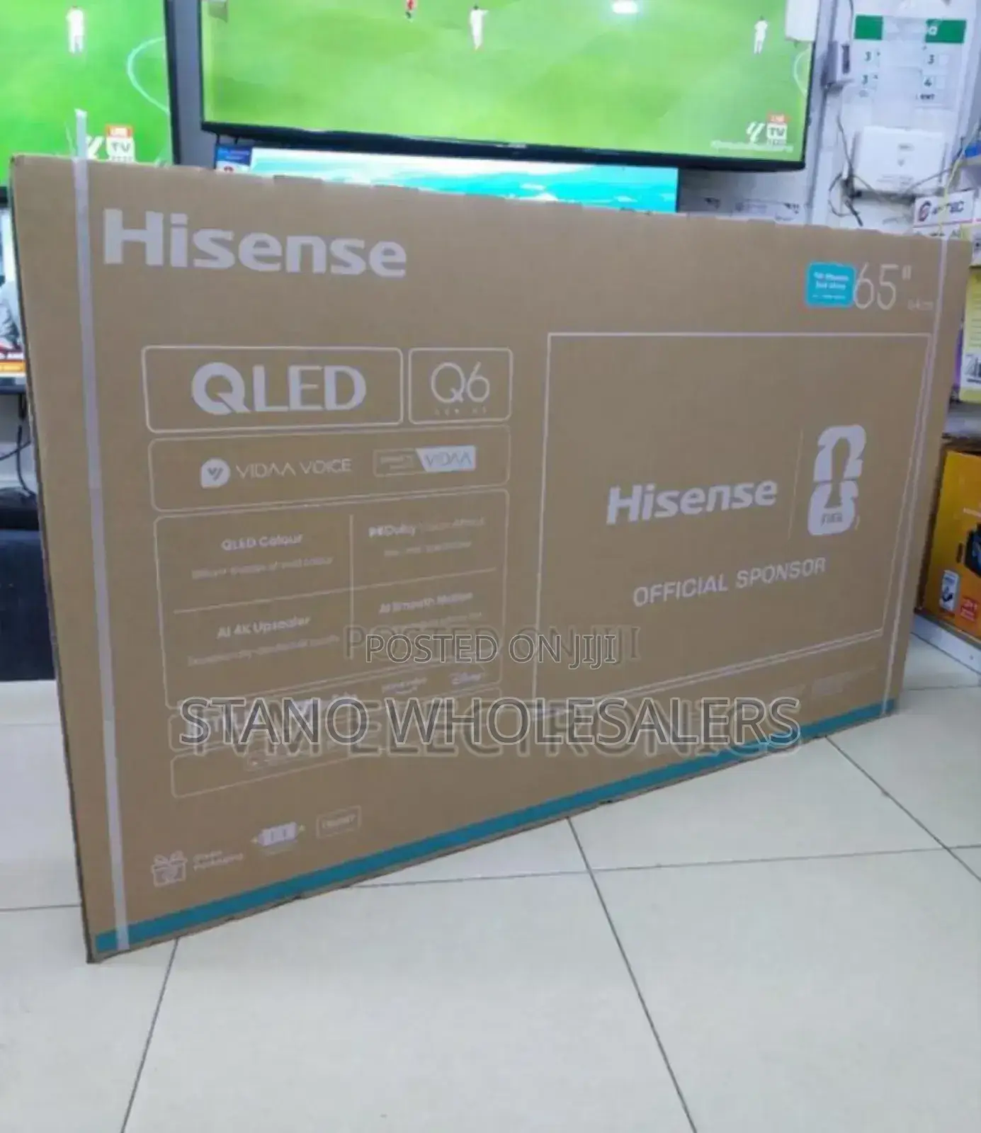 New in Hisense 65inch Smart Tv