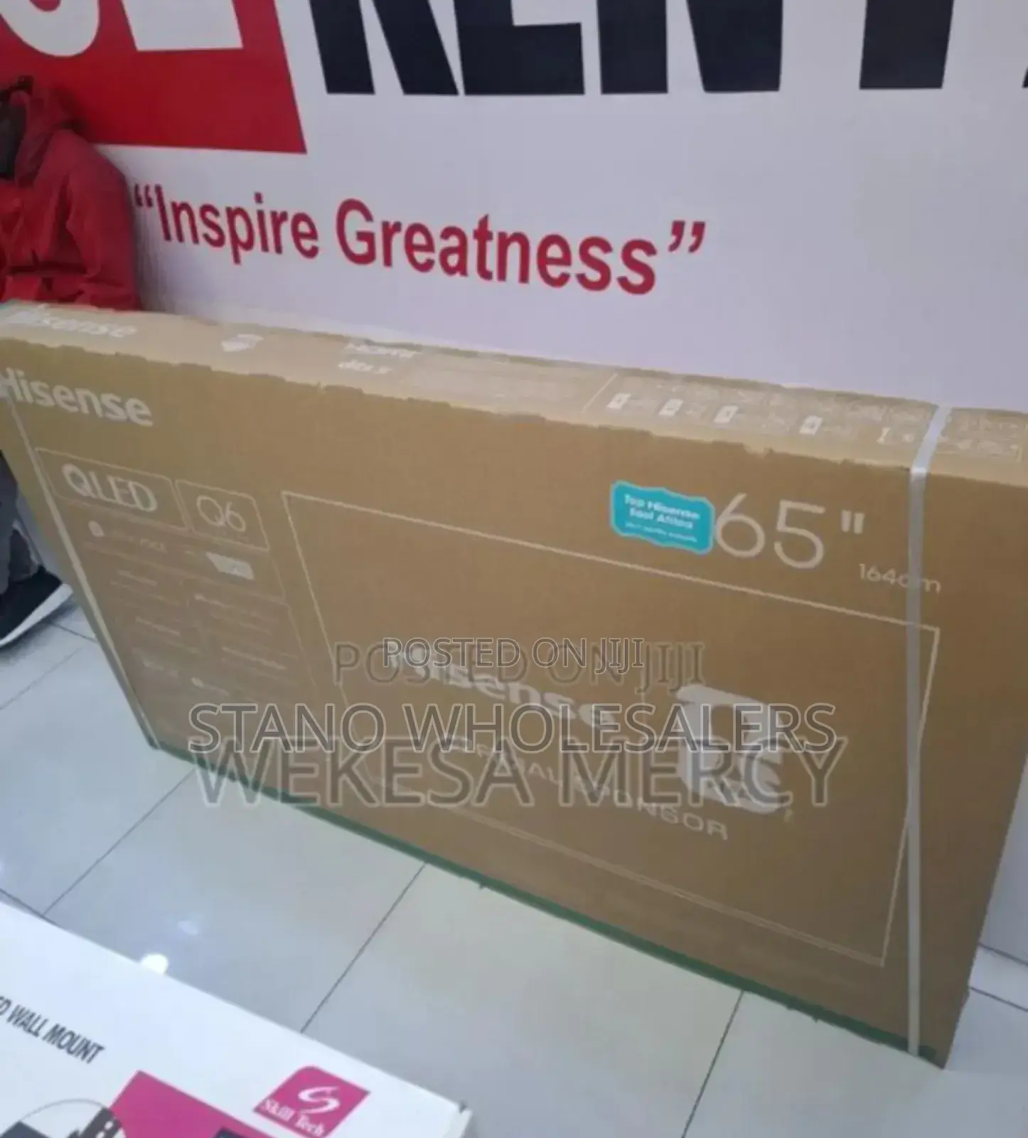 Stoçked Hisense 65inch Smart Tv