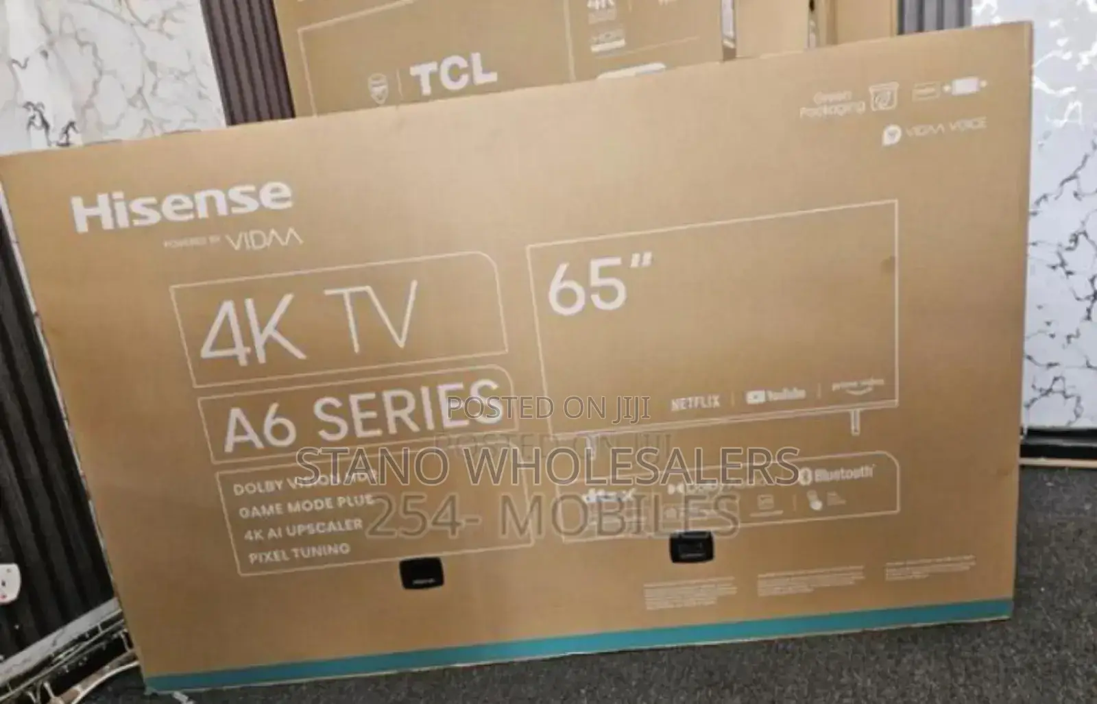 Stoçked Hisense 65inch Smart Tv