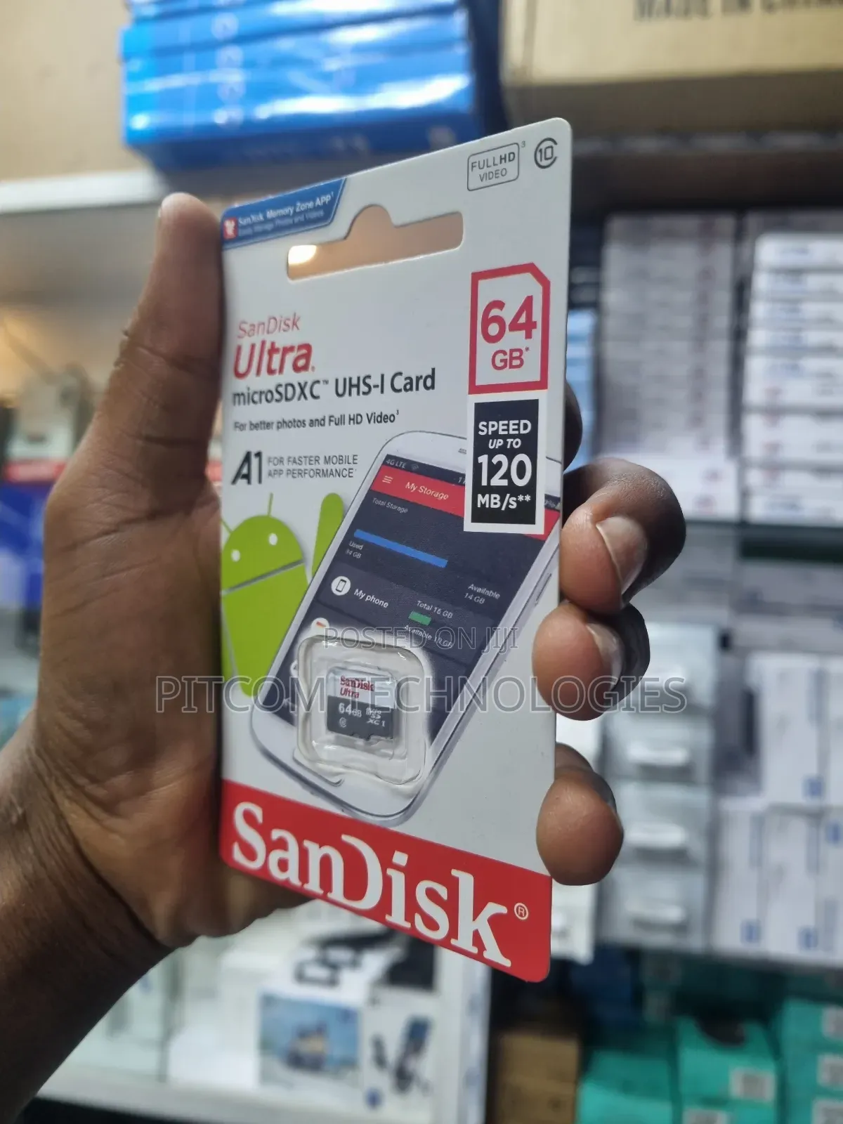 64 Sandisk Ultra Microsdxc Uhs-I Card