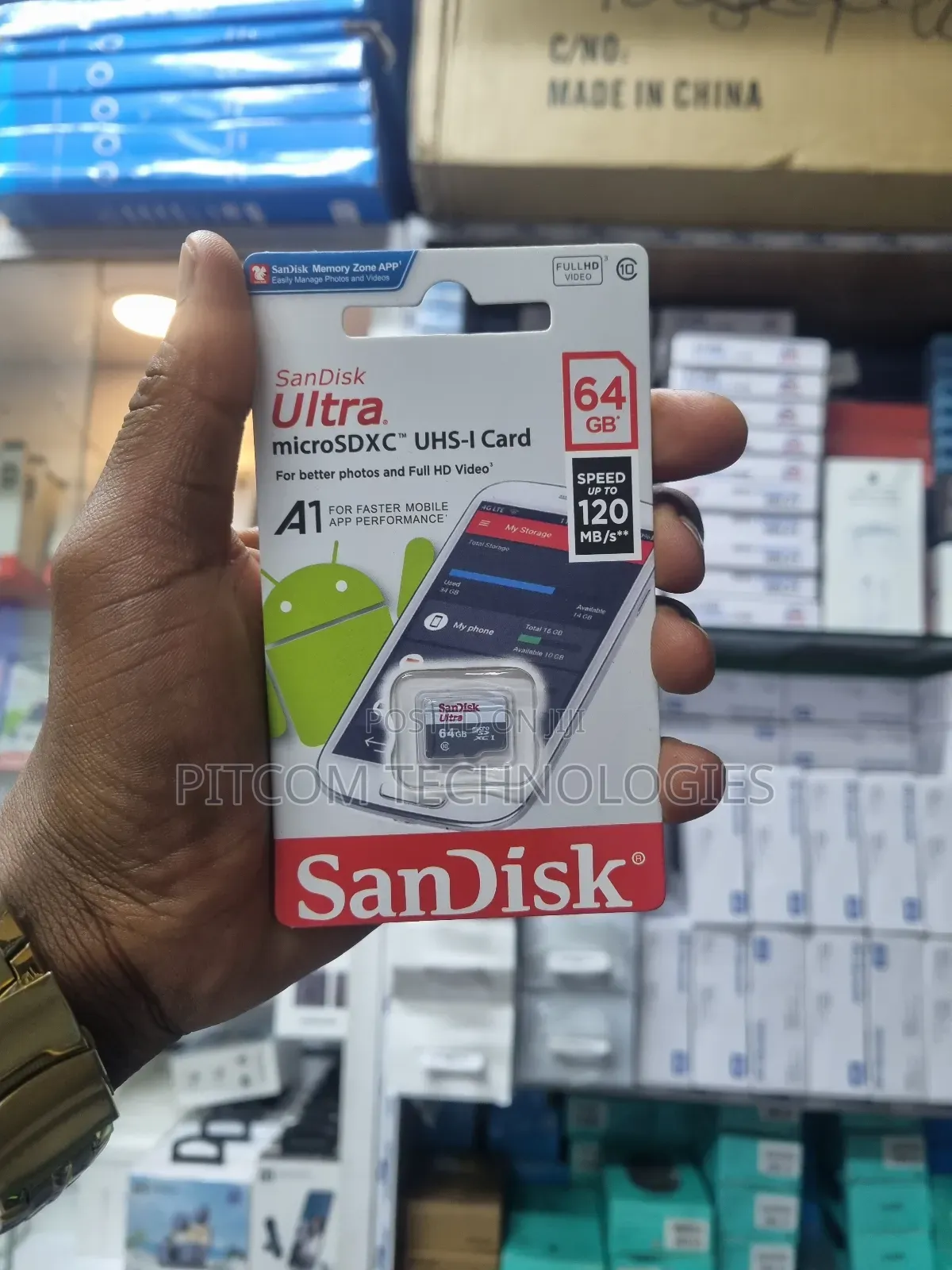 64 Sandisk Ultra Microsdxc Uhs-I Card