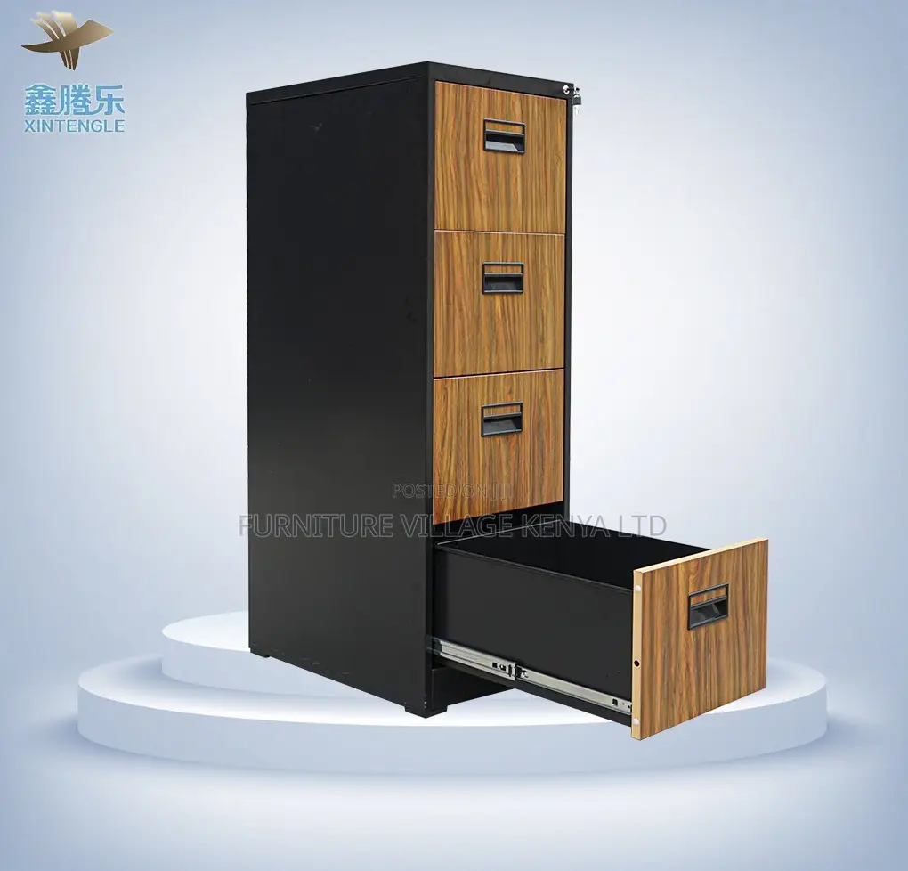 Office Cabinet; 4-drawer File Office Cabinet