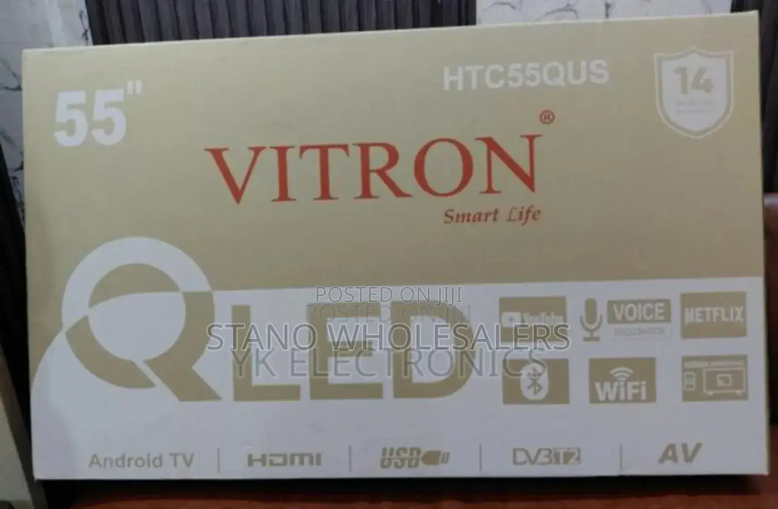 Qled Vitron 55inch Smart Tv