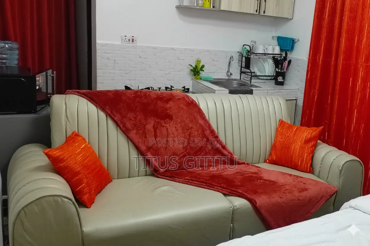 Furnished Studio Nanyuki | Near Artcaffé Moran Lounge | Secure |