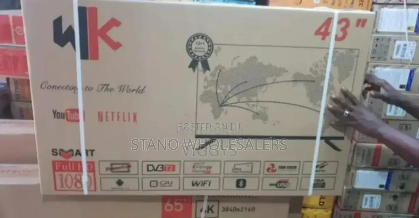 New Wk 43inch Smart Tv
