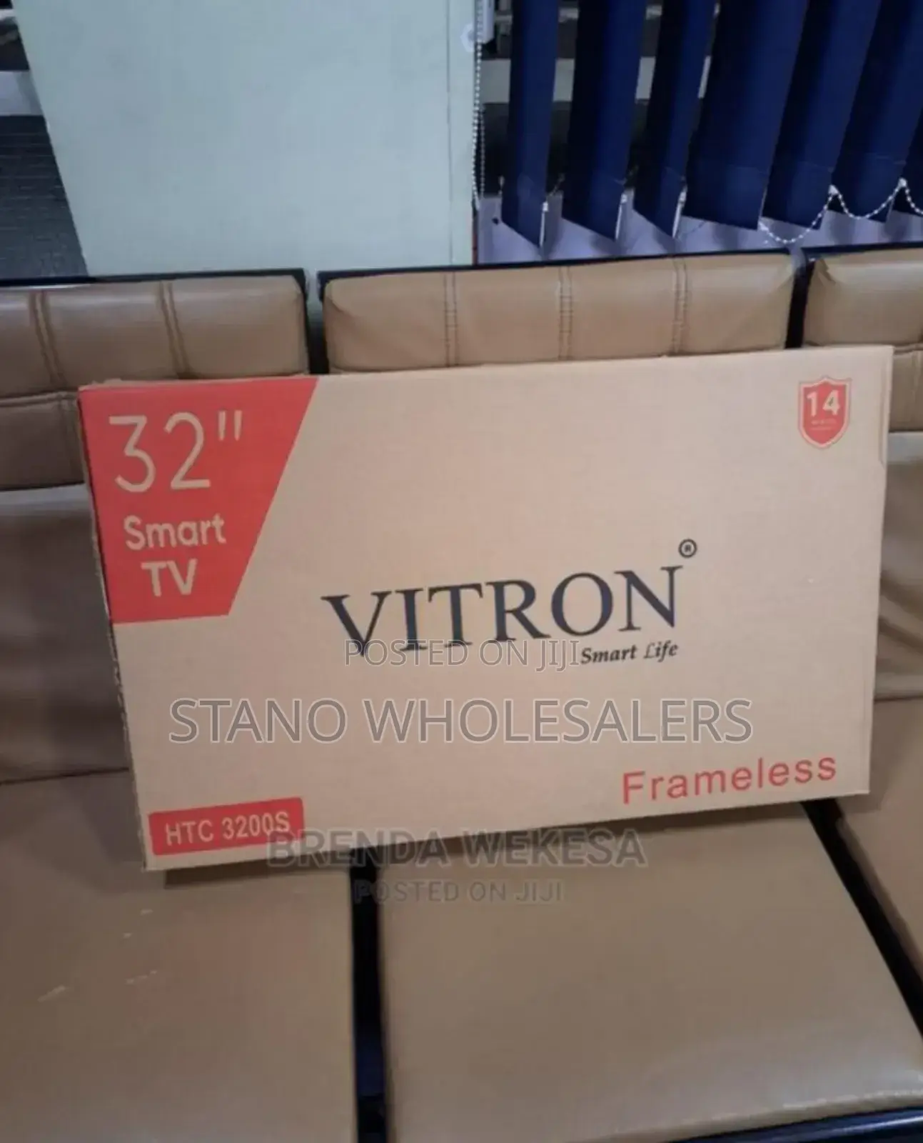 Restocked Vitron 32inch Smart Tv