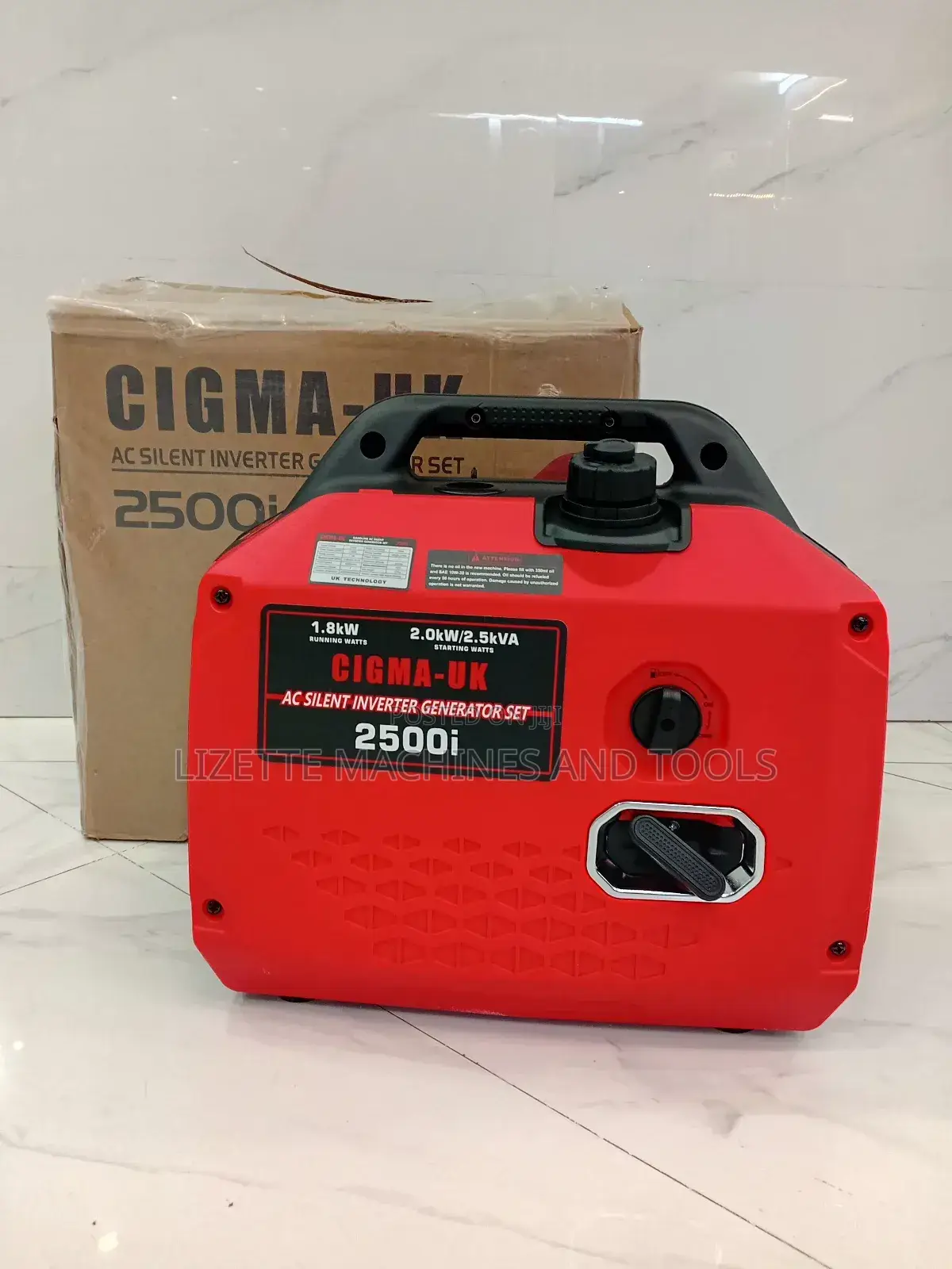 Cigma Uk Ac Silent Inverter Petrol Generator 2.5kva