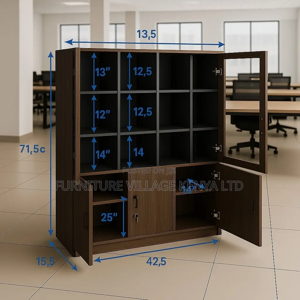 Office Cabinet; 3-door Office Modern Storage Cabinet
