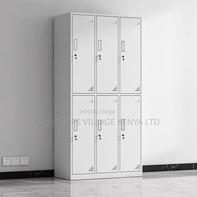 Office Cabinet; 9-locker Steel Office Cabinet