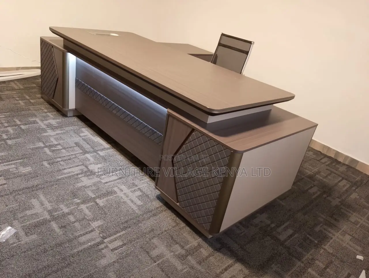 Office Desk; Executive L-shaped Office Desk [2.4m]