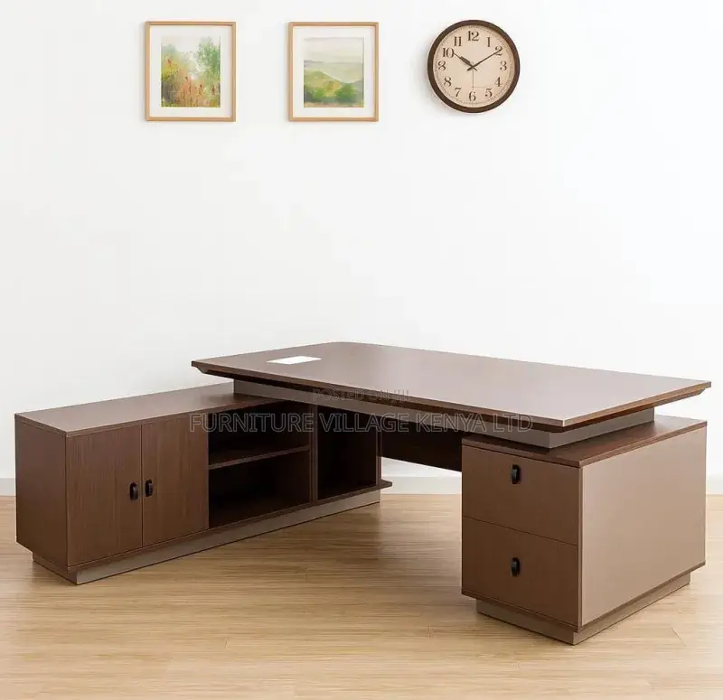 Office Desk; Executive L-shaped Office Desk [2.4m]