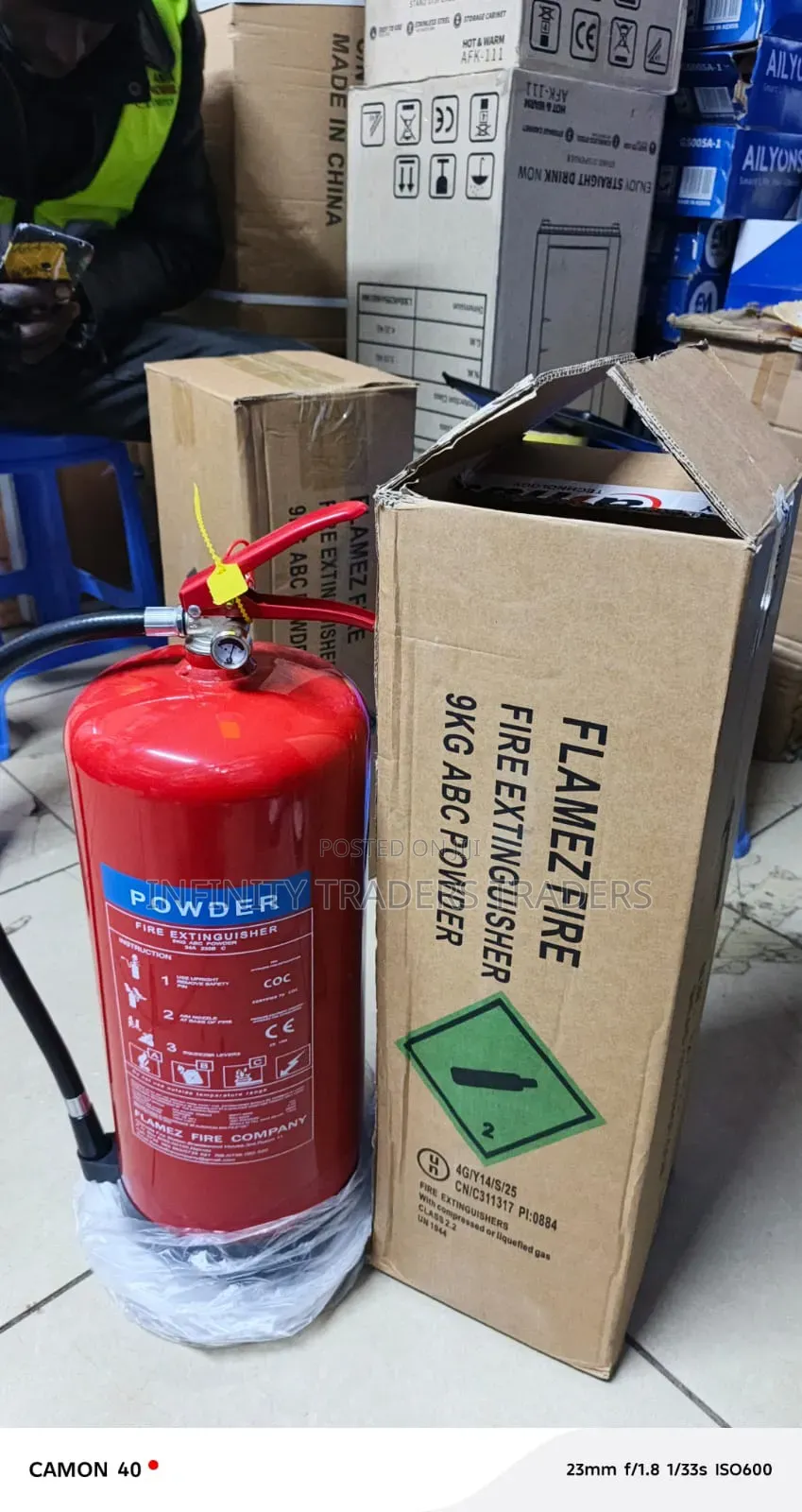 9 Kgs Dry Powder Fire Extinguisher