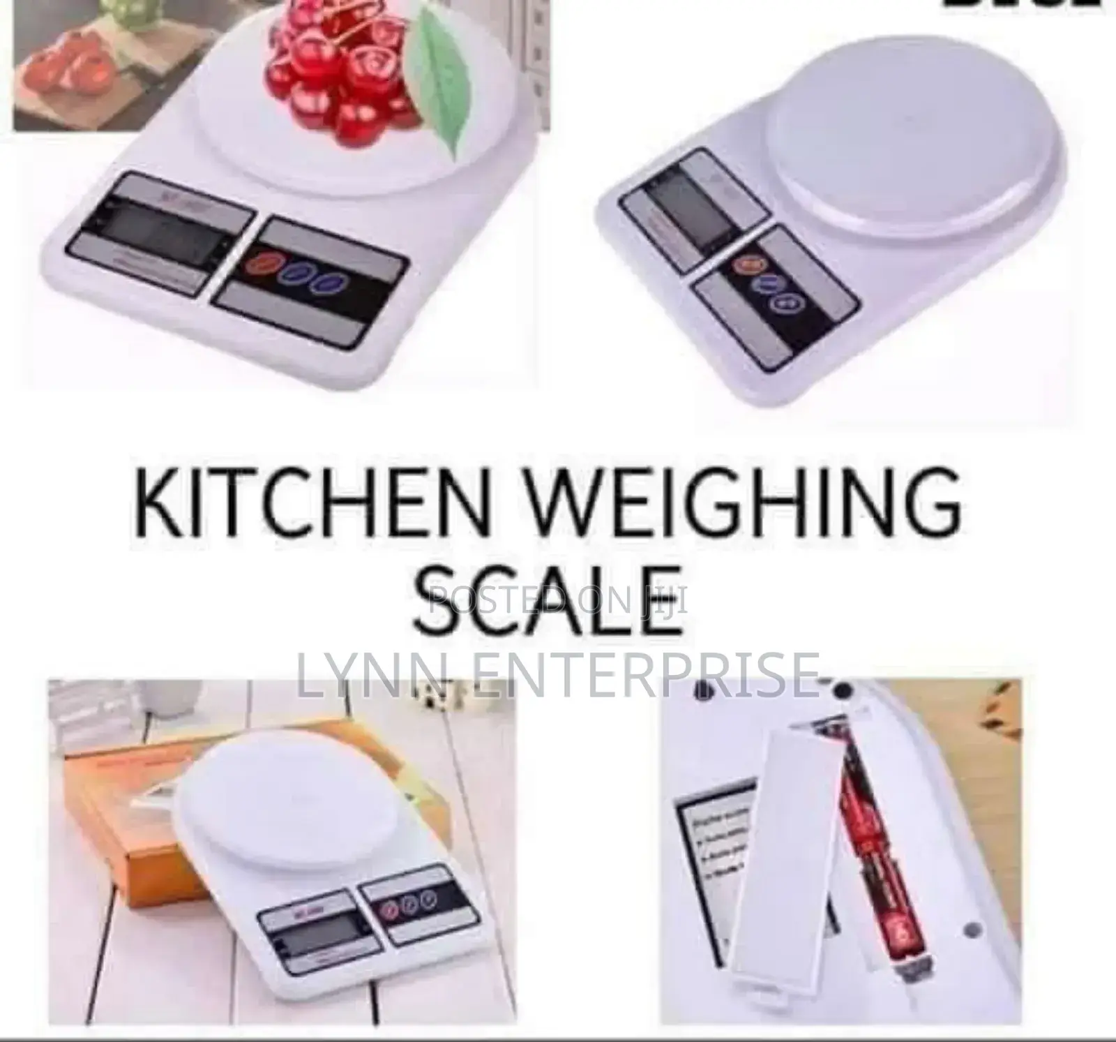 *Kitchen Weighing Scale* ✓Comes With a Pair of Batteries.