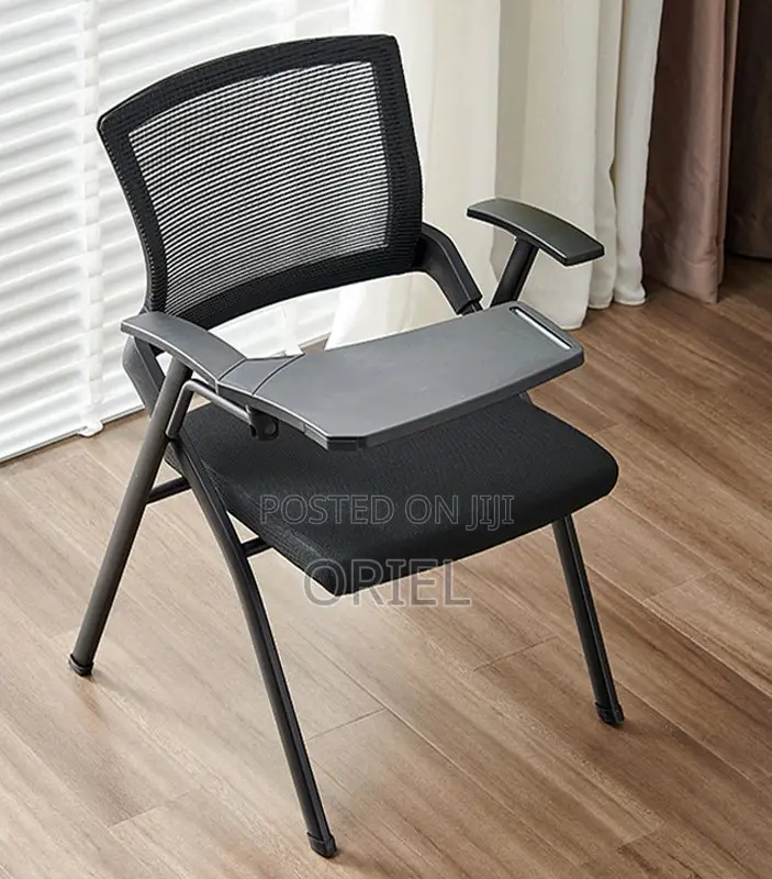 Office Study Chair : Office Study Chair With Foldable Writing Pad