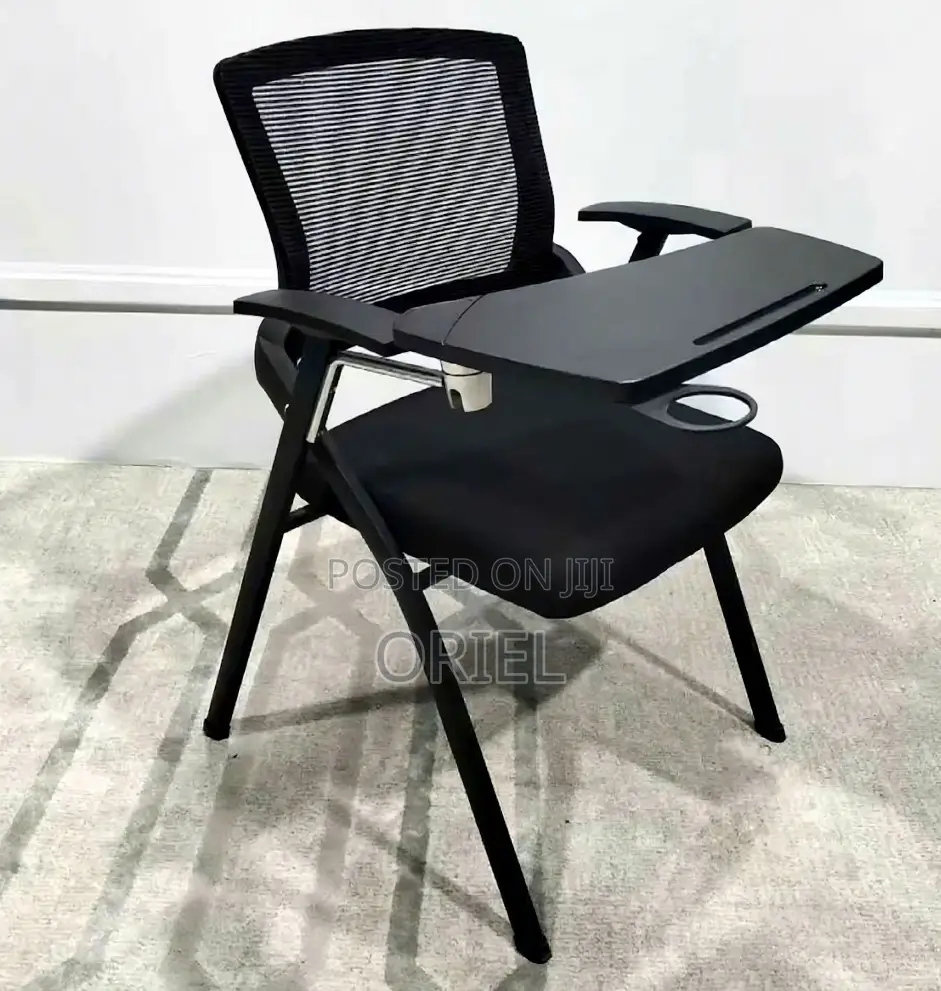 Office Study Chair : Office Study Chair With Foldable Writing Pad