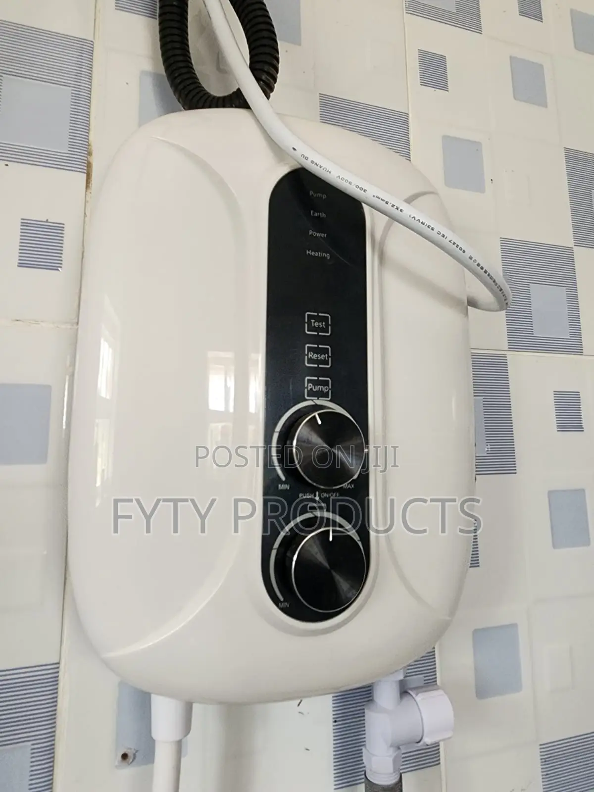 Electric Water Heater With Pump