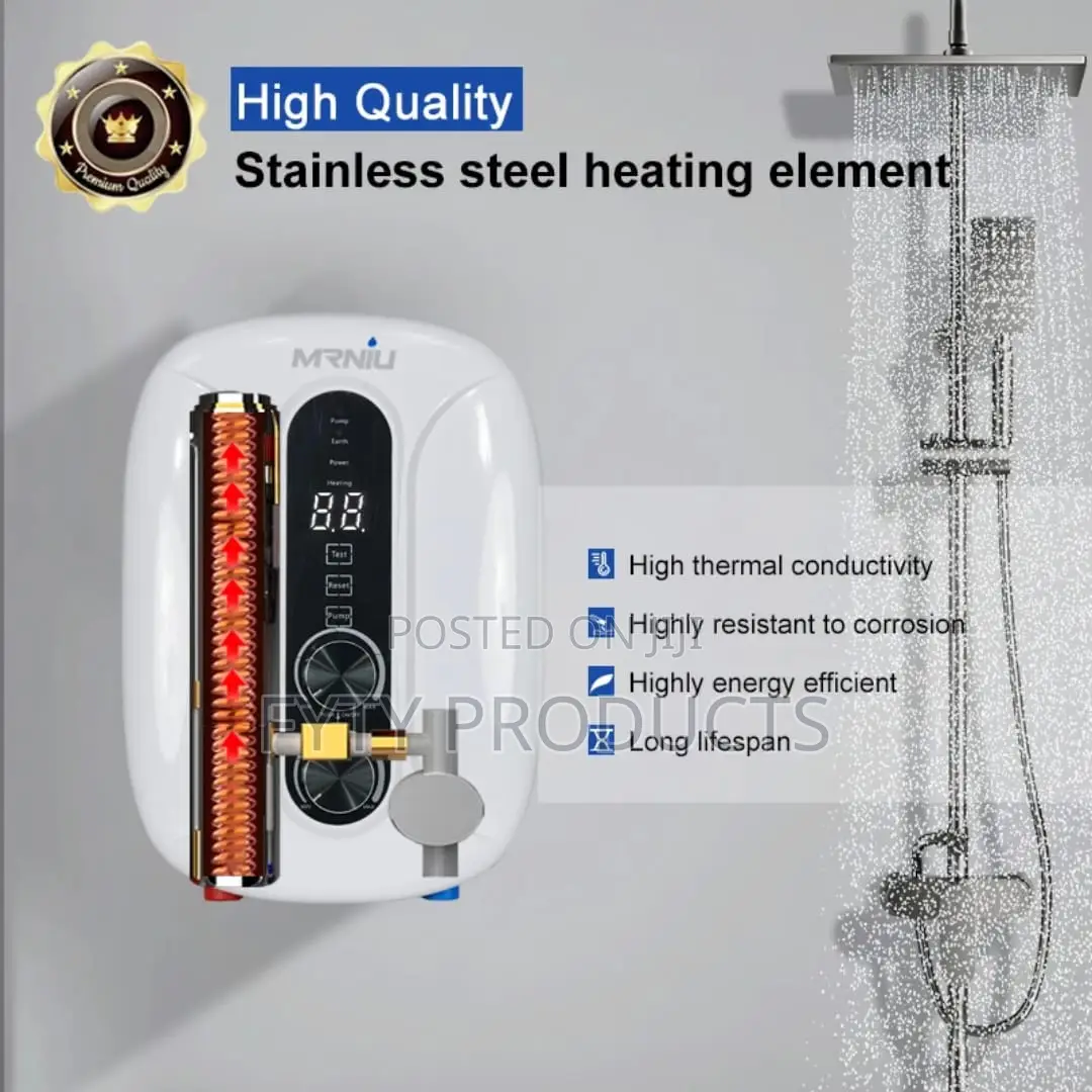 Electric Water Heater With Pump