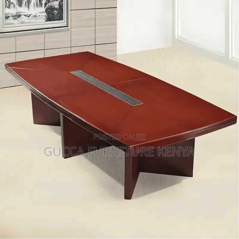 12-14 Seater Mahogany Office Boardroom Table