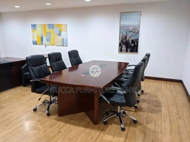 12-14 Seater Mahogany Office Boardroom Table