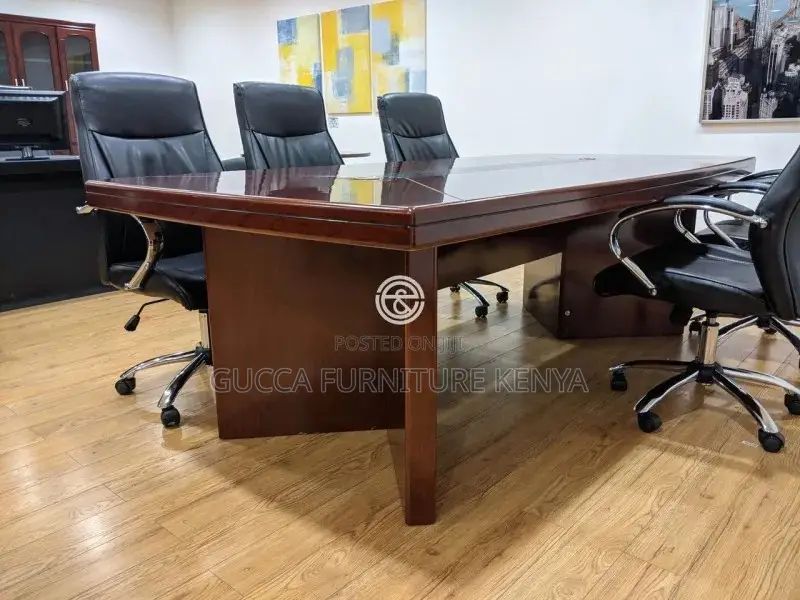 12-14 Seater Mahogany Office Boardroom Table