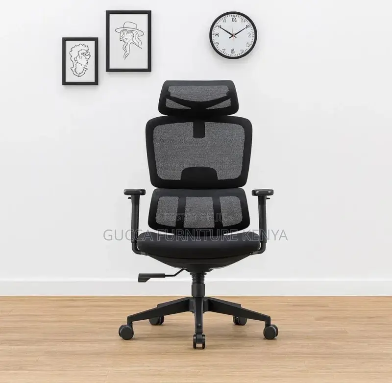 High-back Orthopedic Reclining Desk Chair