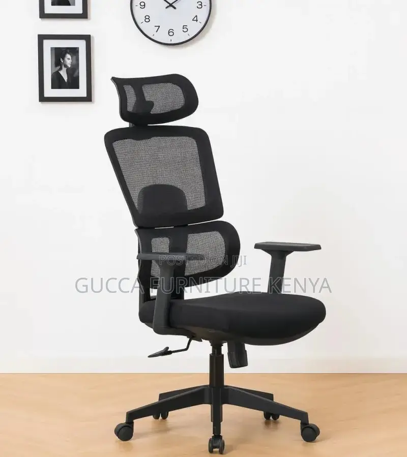 High-back Orthopedic Reclining Desk Chair
