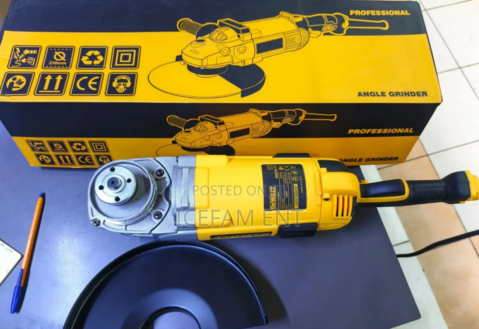 Dewalt 9inch Grinder/2600w Electric Grinder