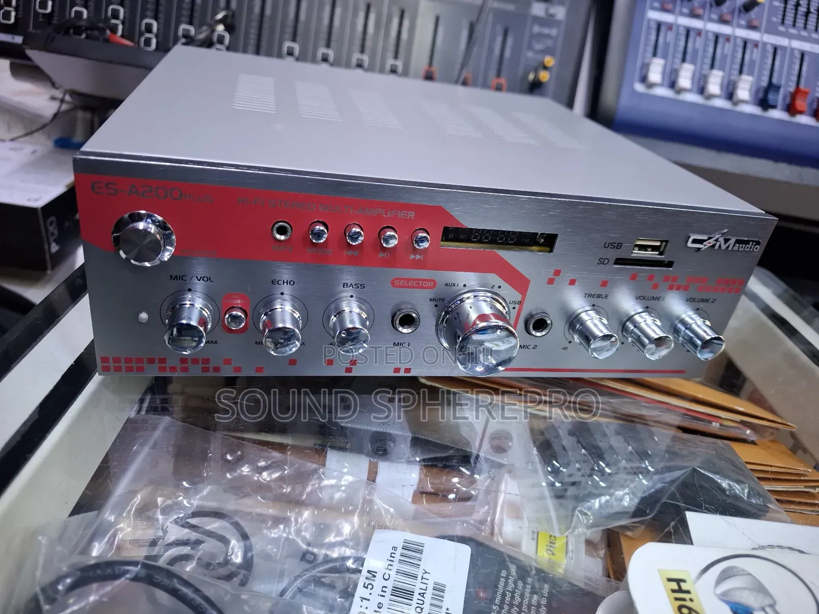 Cm Audio Es-a200 Plus Amplifier