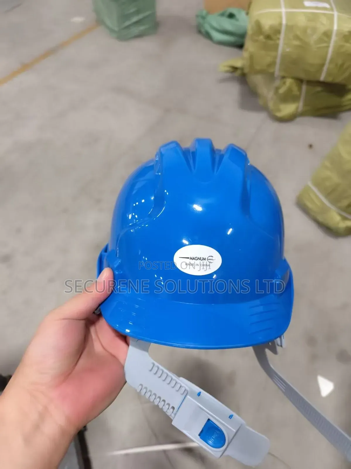 Magnum Blue Safety Helmet