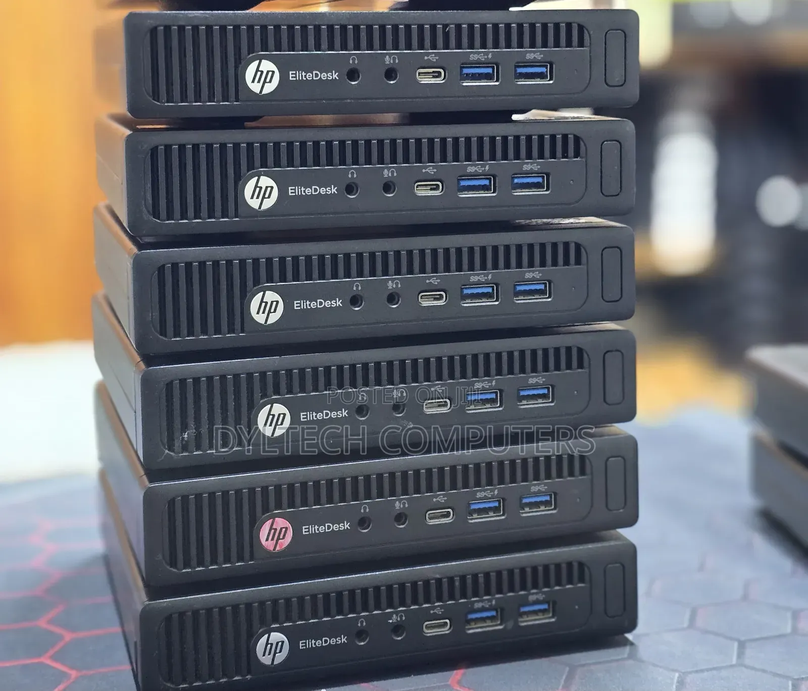 Desktop Computer HP EliteDesk 800 G3 8GB Intel Core i5 SSD 256GB