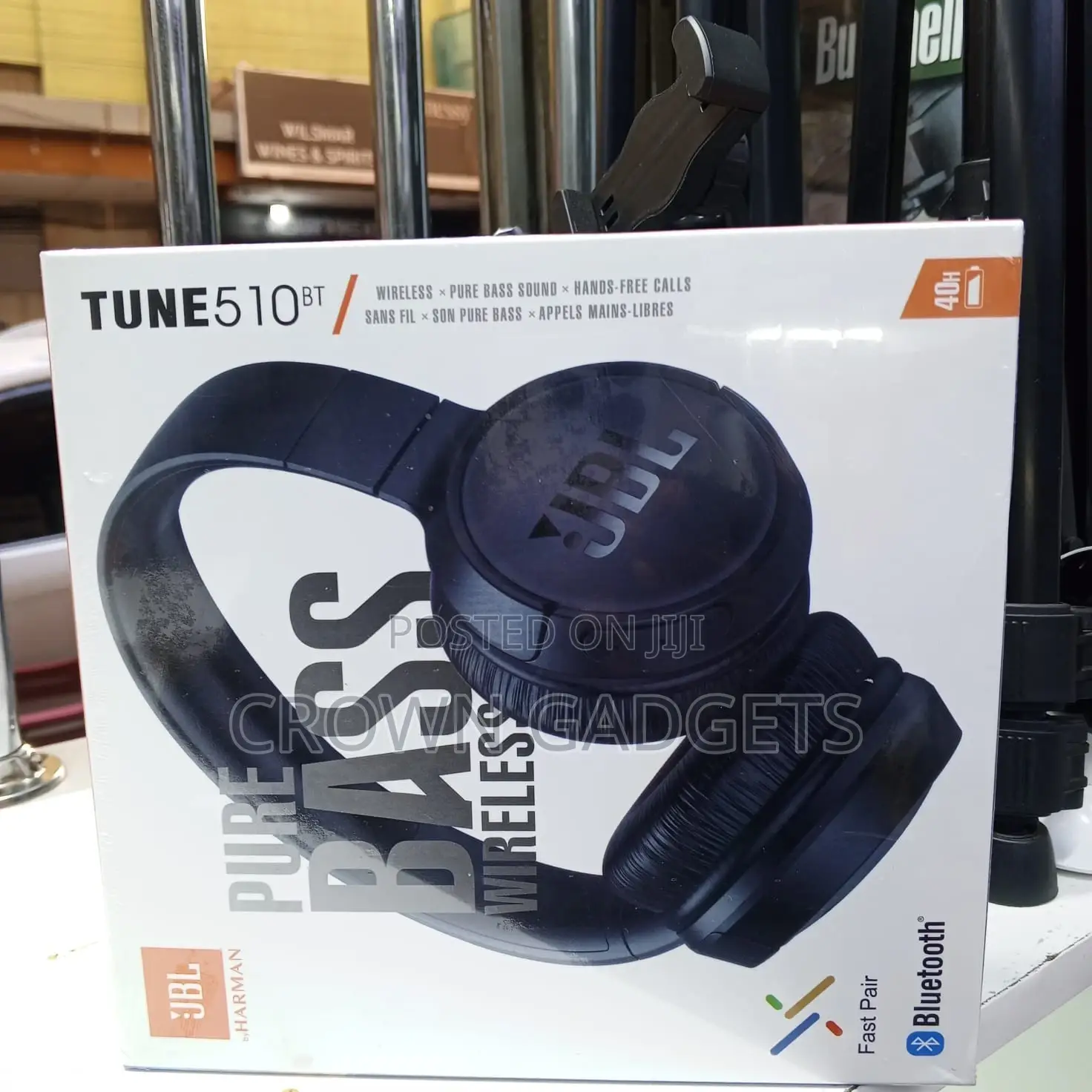 Jbl Tune 510bt Bluetooth On-ear Headphones Fast Charge