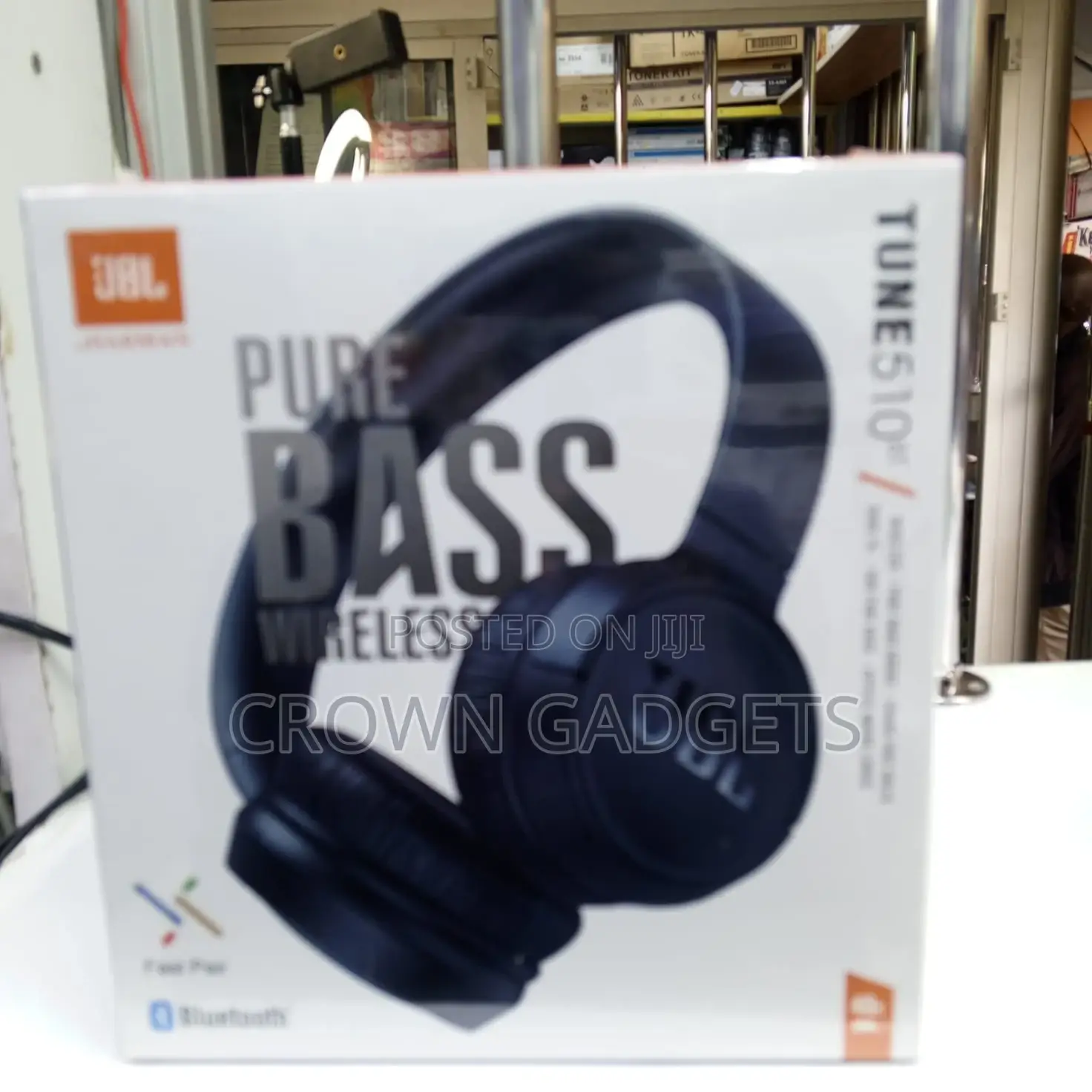 Jbl Tune 510bt Bluetooth On-ear Headphones Fast Charge