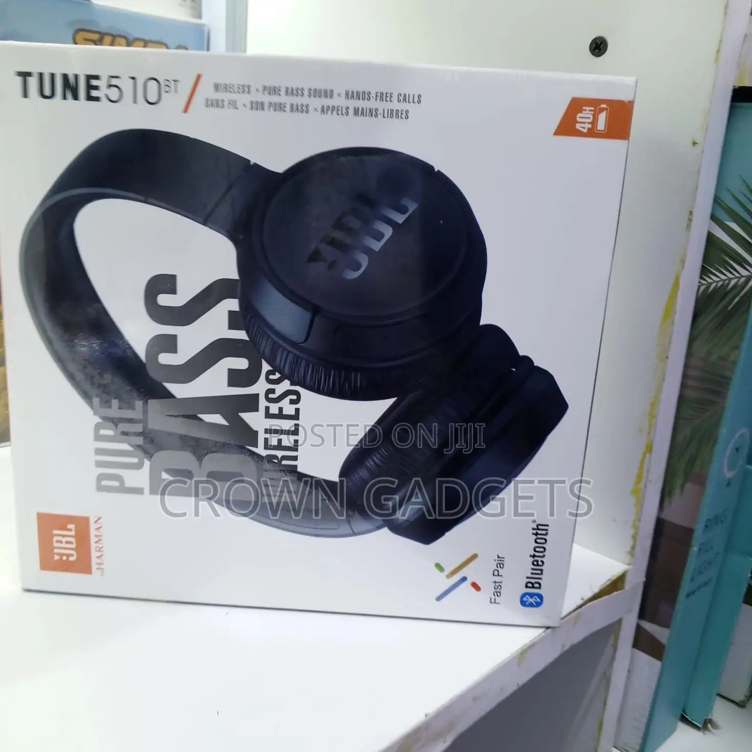 Jbl Tune 510bt Bluetooth On-ear Headphones Fast Charge