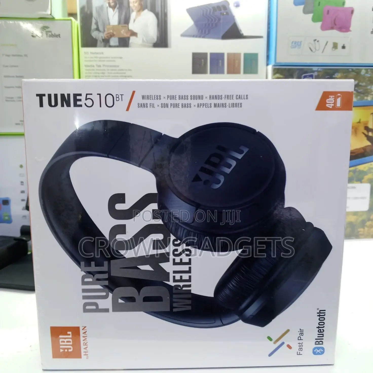 Jbl Tune 510bt Foldable Bluetooth Headphones Hands-free