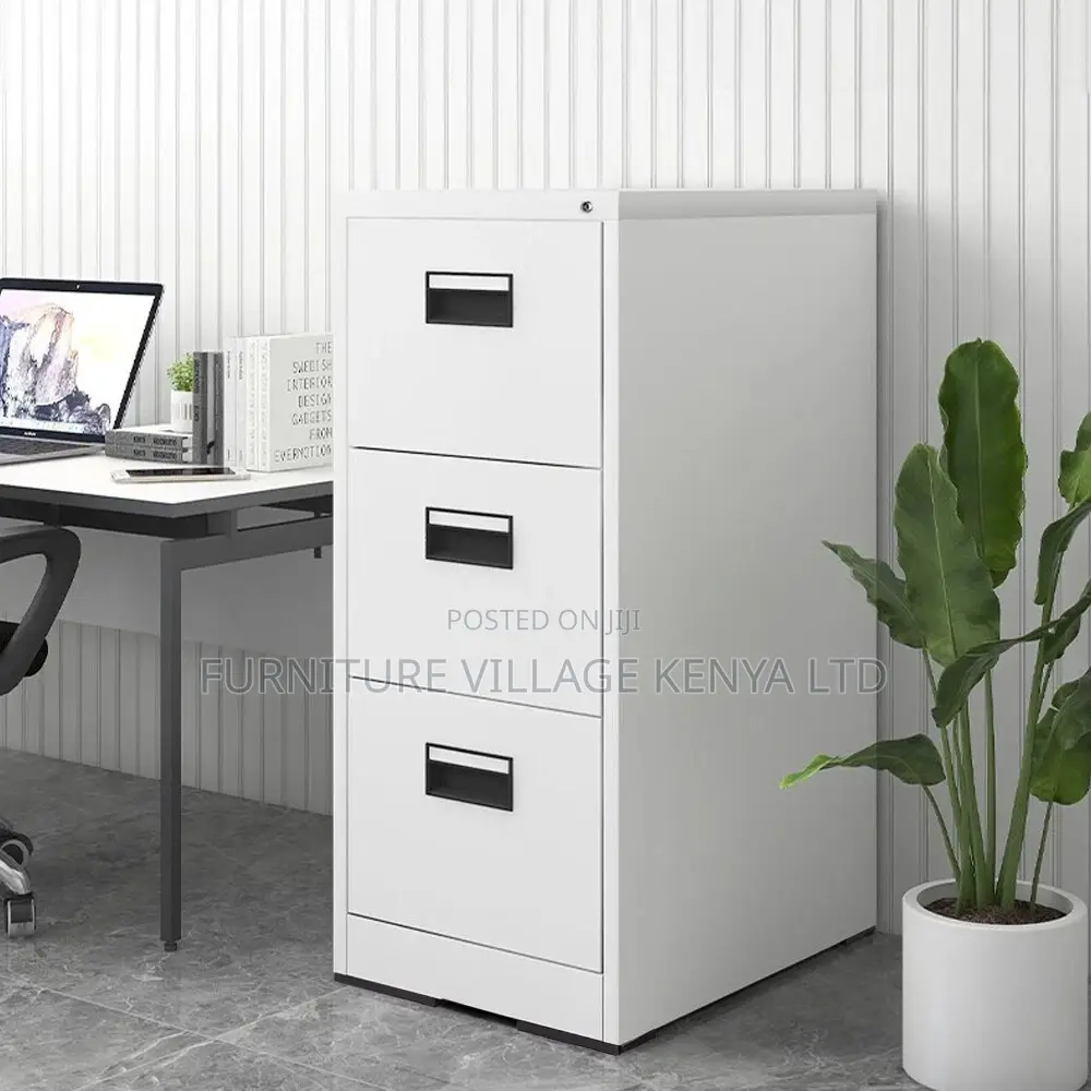 Document Cabinets| 3-drawers Steel Lockable Filing Cabinet