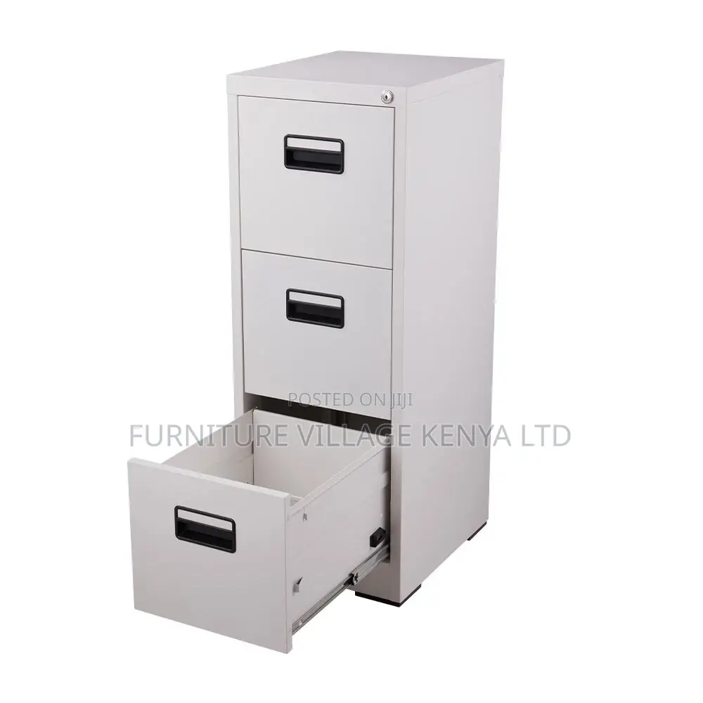 Document Cabinets| 3-drawers Steel Lockable Filing Cabinet