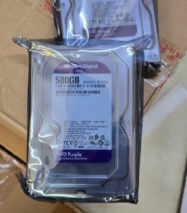 500gb Wd Purple Surveillance Internal Hard Drive
