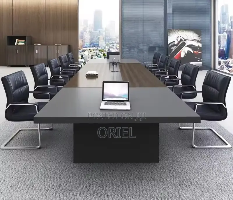 Office Table: 3meters Executive Meetings Collaborative Boardroom Table