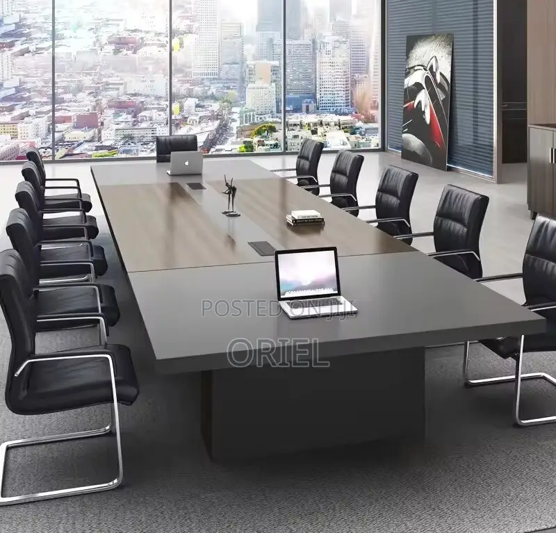 Office Table: 3meters Executive Meetings Collaborative Boardroom Table