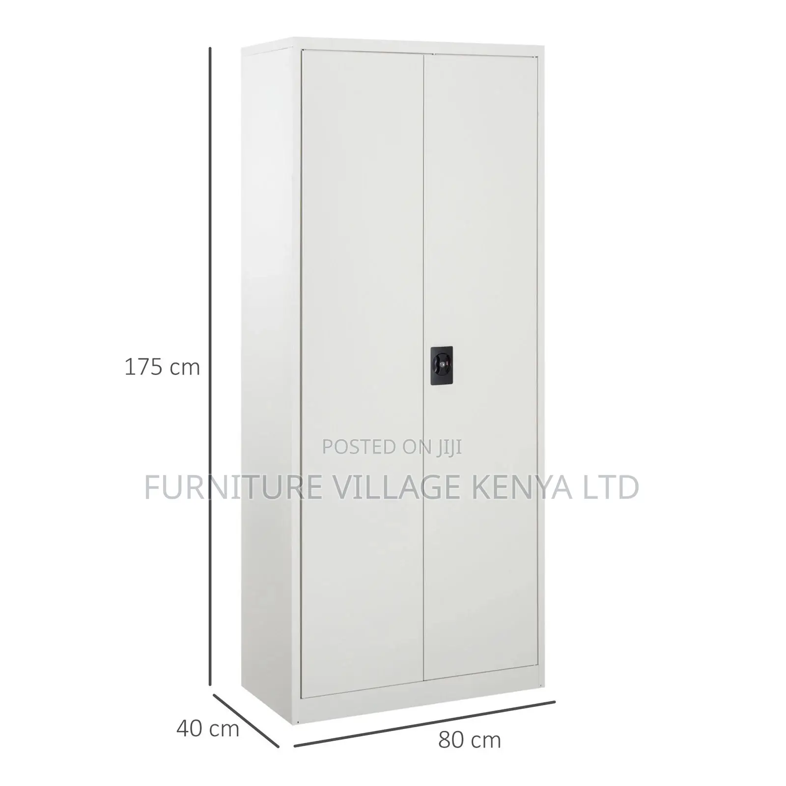 Filing Cabinet Storage Unit 2 Doors 5 Compartments Adjustable Shelf