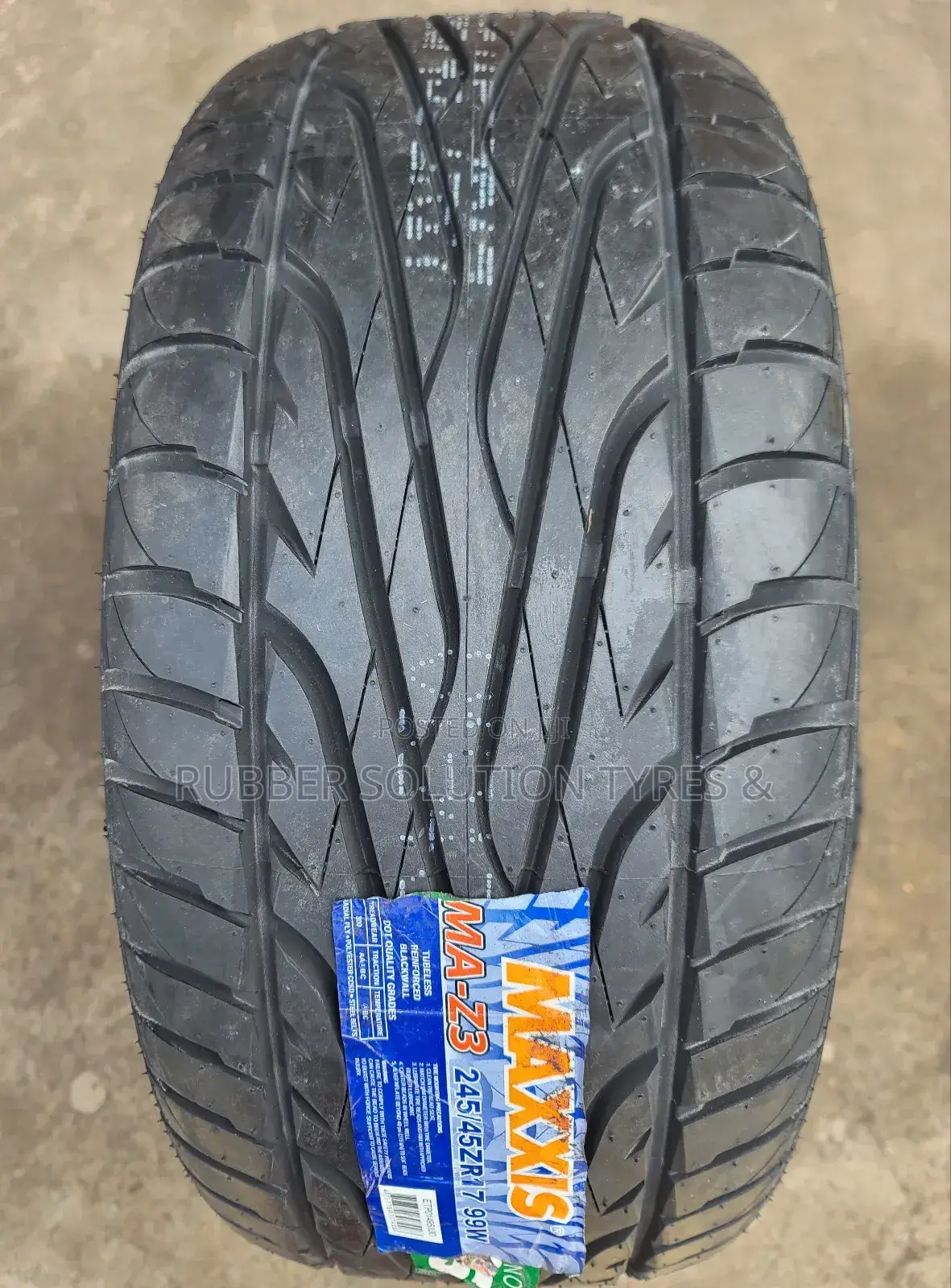 245 /45 R17 Maxxis Tyres 99w Ma-Z3