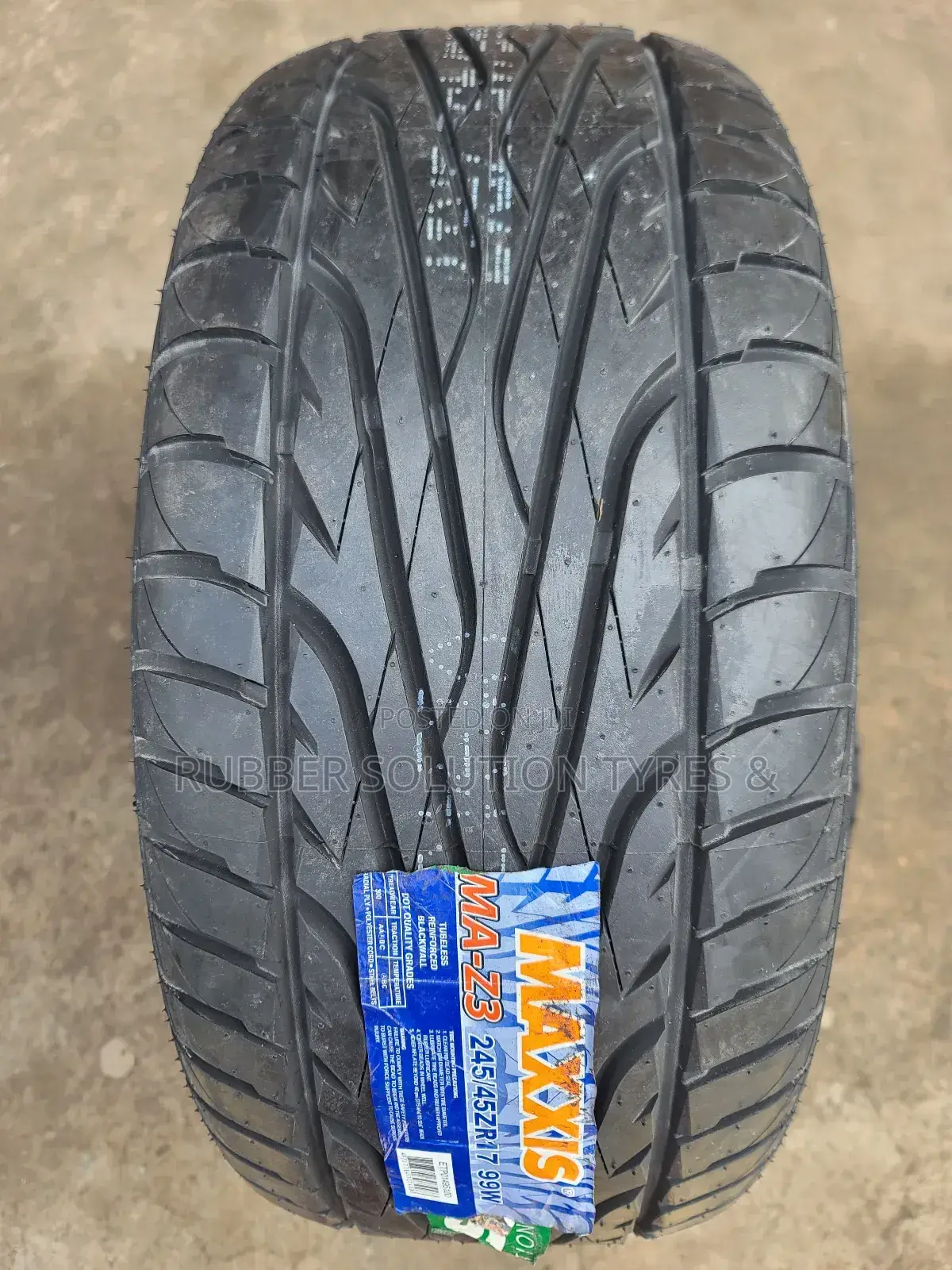245 /45 R17 Maxxis Tyres 99w Ma-Z3