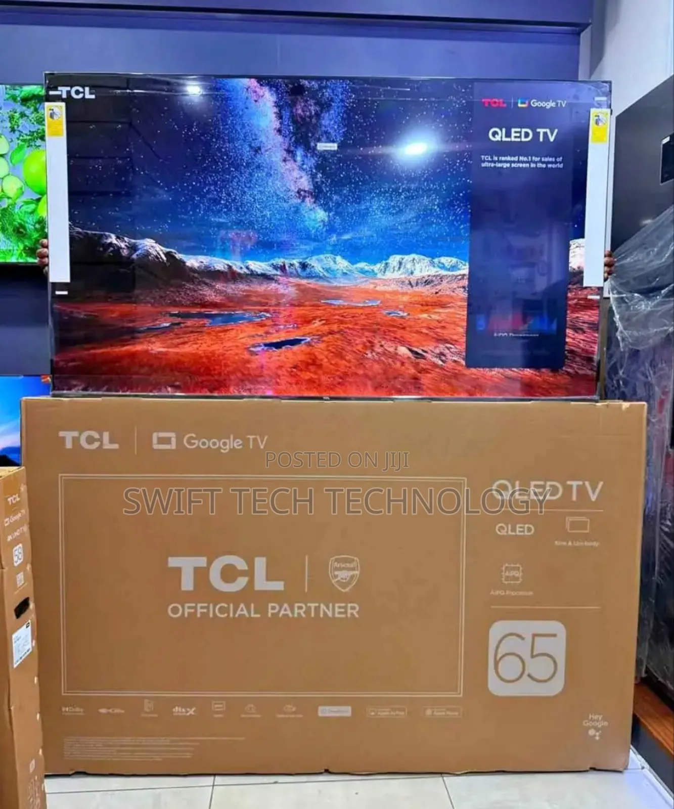 TCL 65 Inches Qled T6c Google Tv