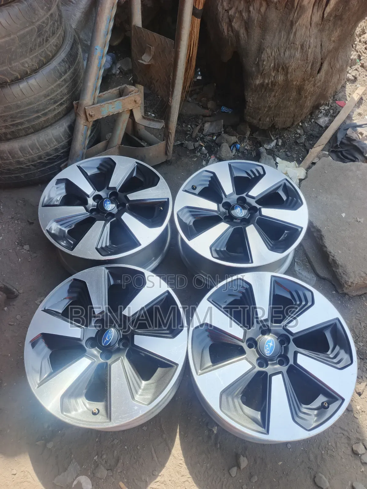 Original Rims Sizes 17 Inch For Subaru Xt Set Very Clean.