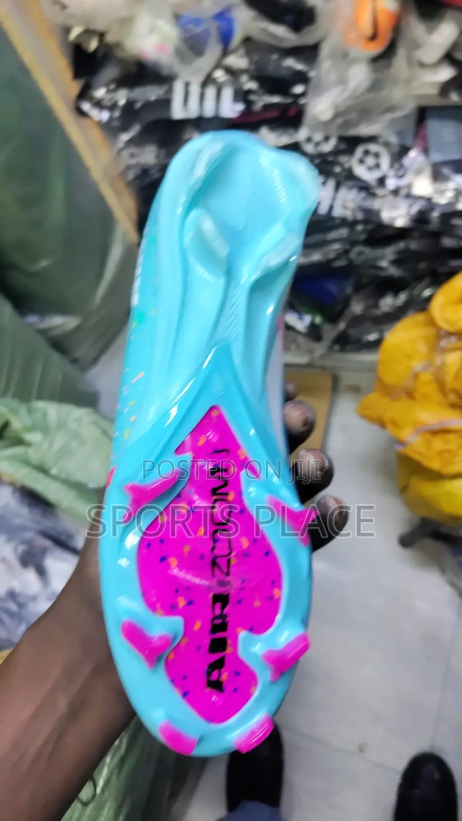 Nike Vapor 16 Aqua Blue/Pink Football Boots